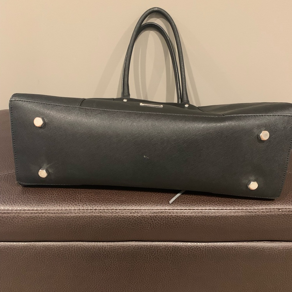 Rebecca Minkoff Saffiano Leather Tote Black - Picture 3 of 8
